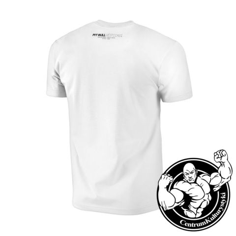 Koszulka Męska CHEST Logo White - Pit Bull West Coast